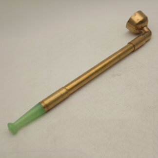 Pipe Ancestrale en Laiton - Style Vieux Nordique