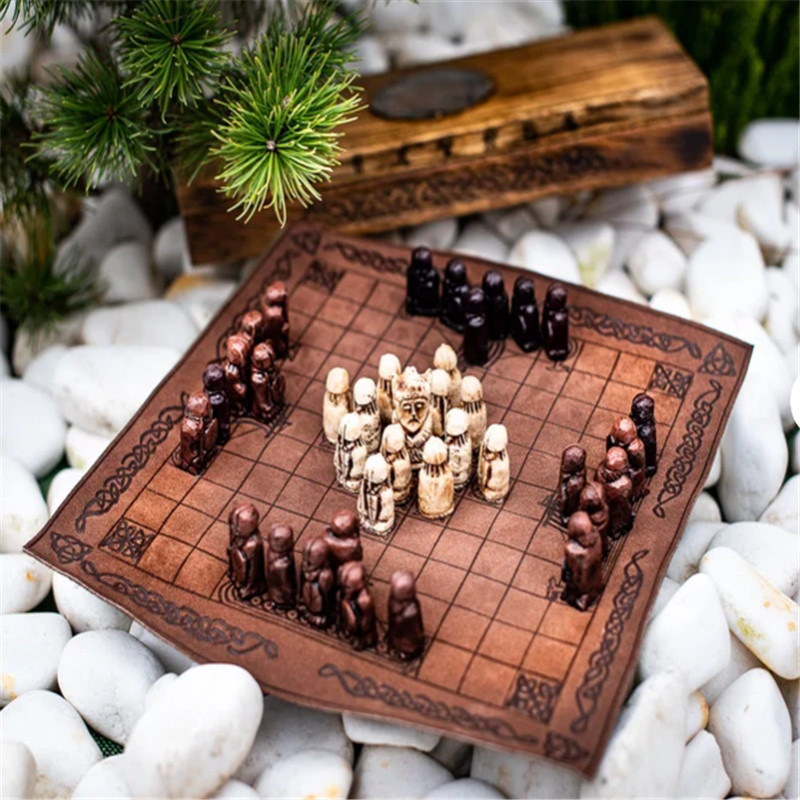 Viking Chess King's Table Resin Crafts Home Interior Decoration Ornaments – Image 7