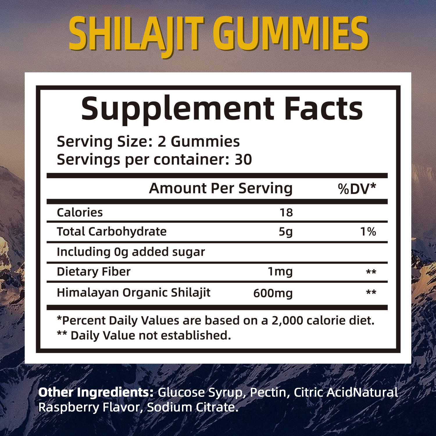 Gummies Vitalité "Force d'Odin" – Shilajit Pur de l'Himalaya & Énergie – Image 2