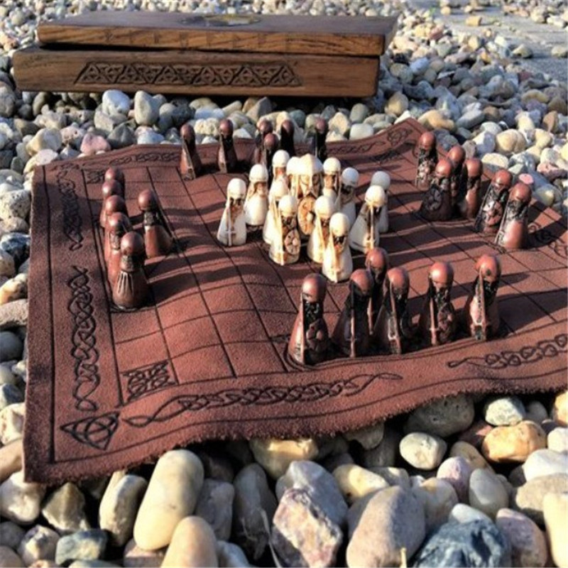Viking Chess King's Table Resin Crafts Home Interior Decoration Ornaments – Image 6