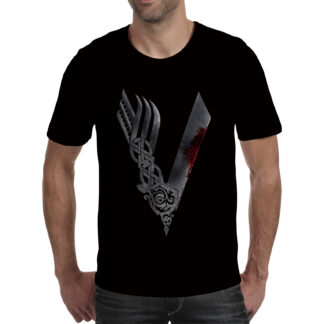 T-Shirt "Légende de Ragnar" - Logo Officiel Style Viking