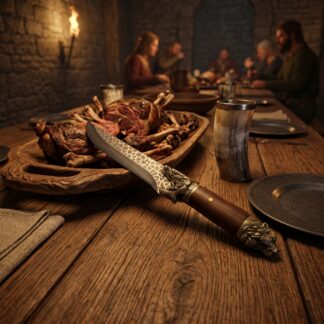 Couteau de Banquet "Os de Dragon" - Édition Limitée avec Coffret