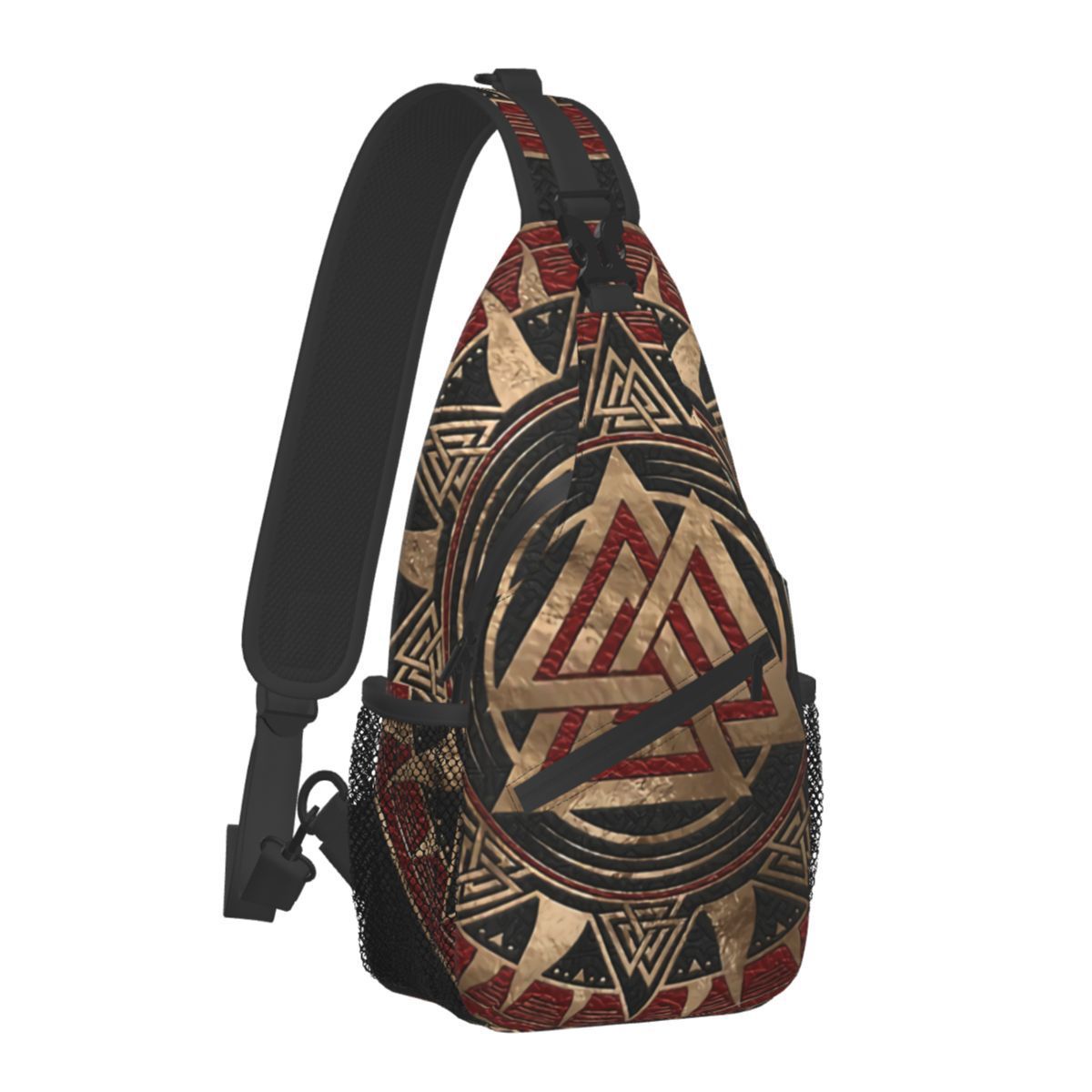 Sac Bandoulière Viking "Yggdrasil" - Arbre de Vie et Runes Nordiques – Image 10