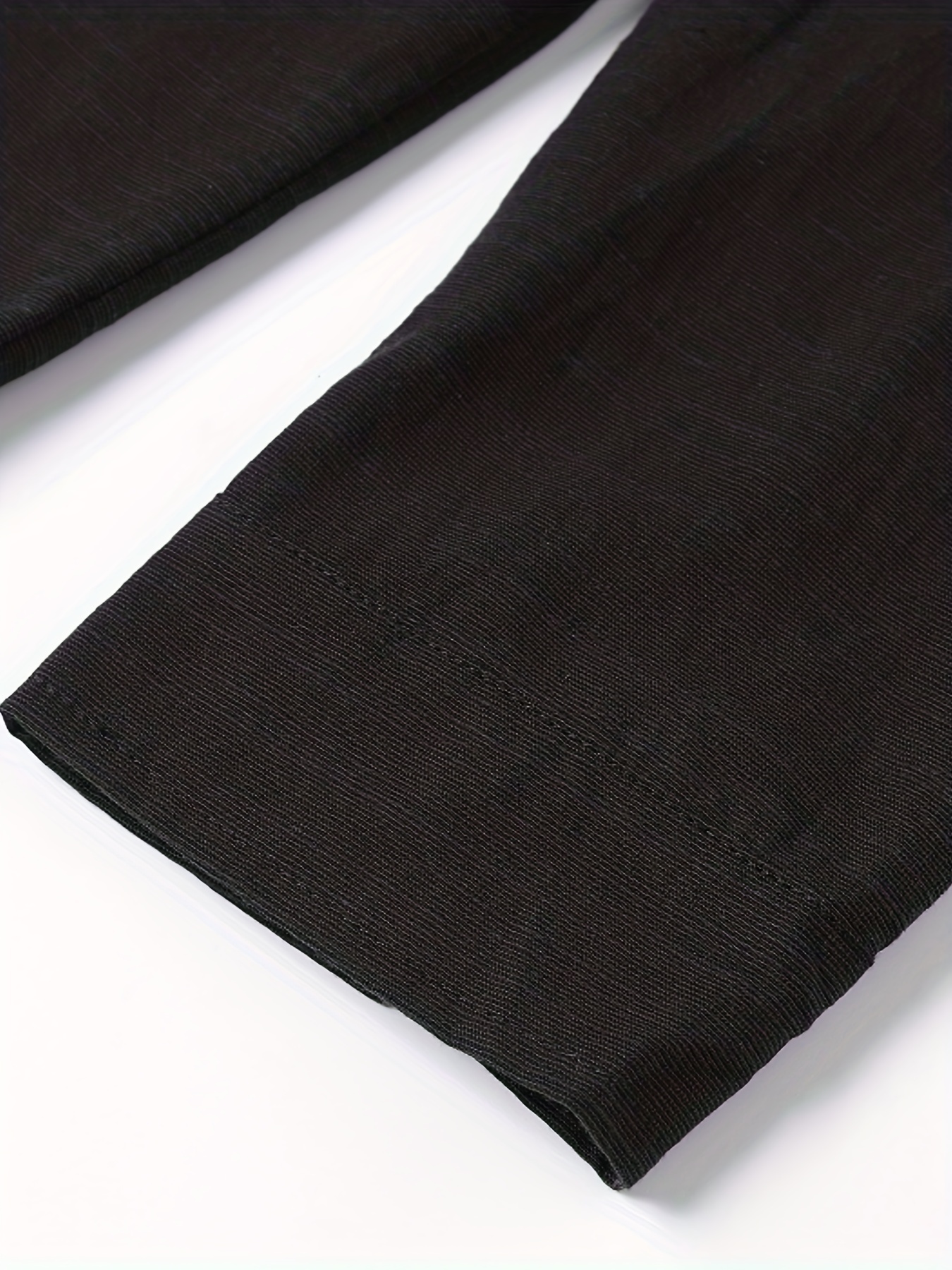 Chemise de Jarl en Lin Noir - Coupe Traditionnelle et Respirante – Image 6
