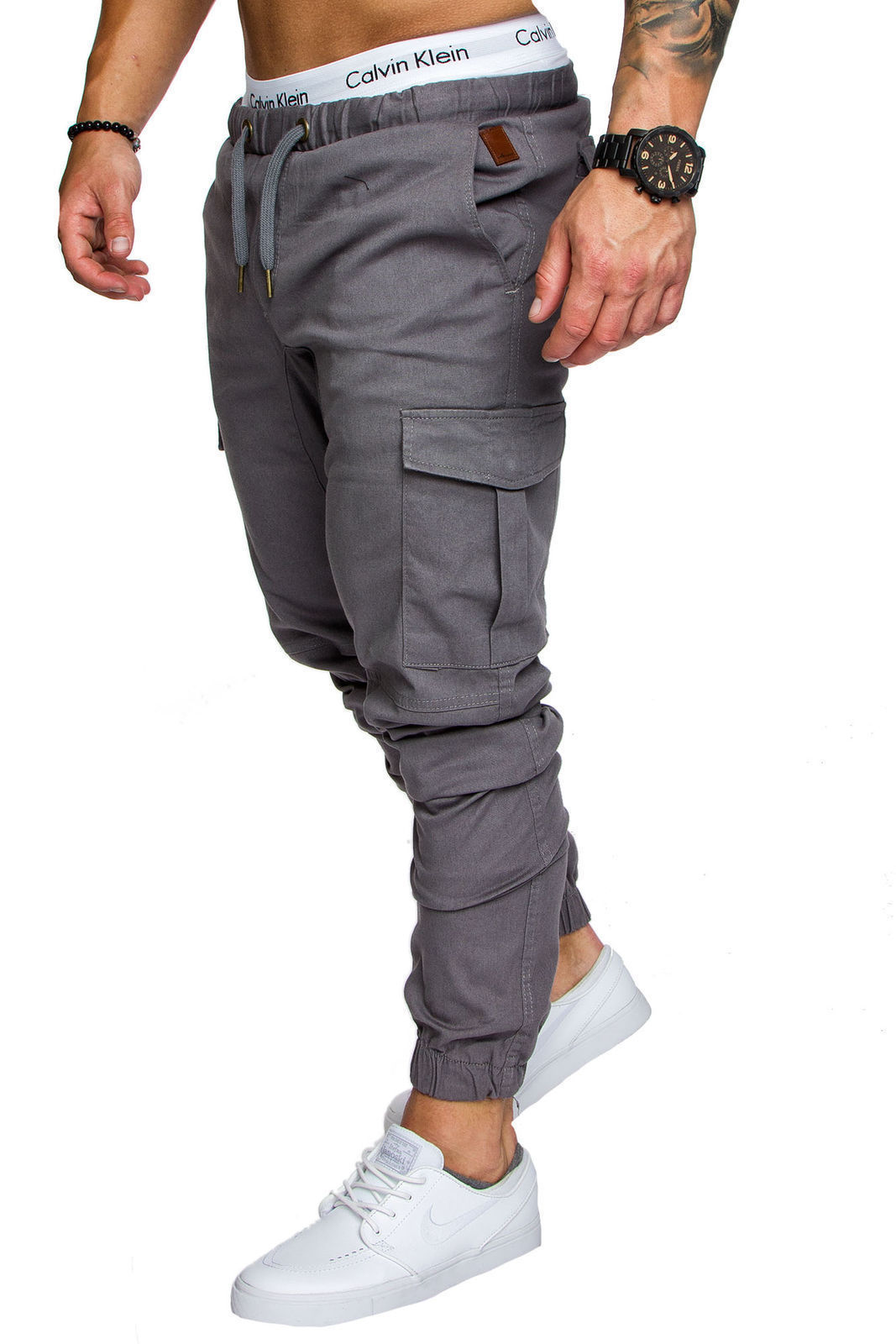 Pantalon de Randonnée Nordique - Confort Élastique et Look Militaire – Image 2